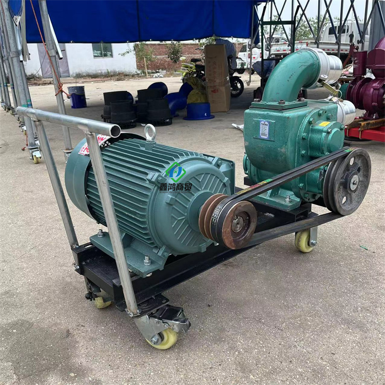 Air cooled diesel mud pump, self priming motor, fecal pump, 3-inch gasoline fecal pump, construction site sewage pump