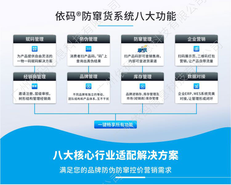 Code based anti-counterfeiting system, one item, one code anti-counterfeiting and anti-counterfeiting anti-counterfeiting control price 2022V6.0 agent management software