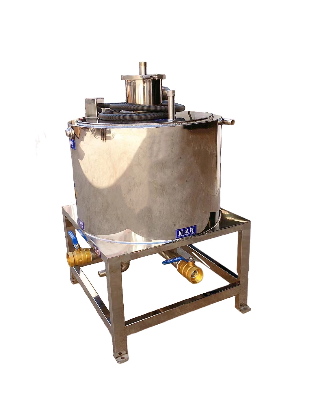 Guangyu kaolin halloysite slurry electromagnetic slurry machine, water oil dual cooling system, good magnetic separation effect