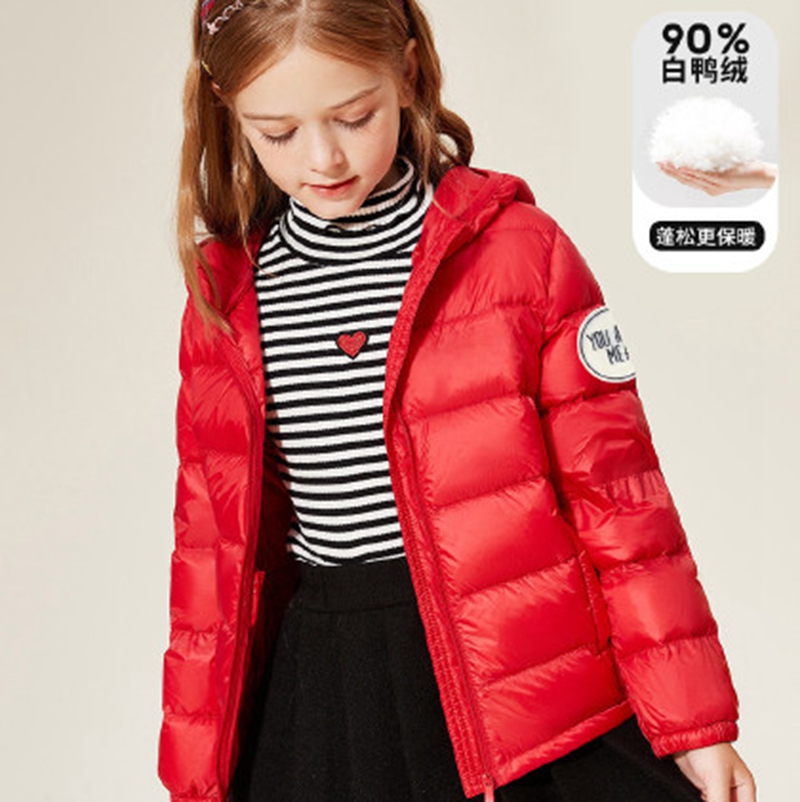 Cheap children's down jacket wholesale white duck down children's down jacket wholesale brand discount children's clothing tail stock source