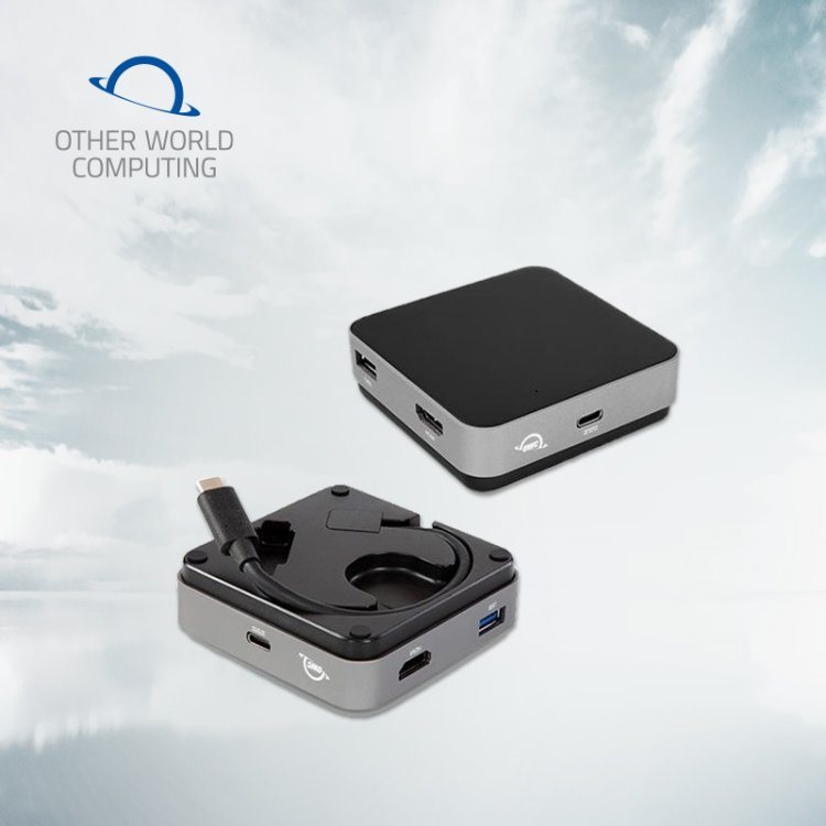 OWC Travel Dock 五口扩展坞 支持连接ipad SD卡读卡器