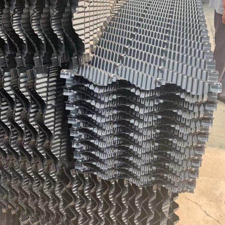 PVC冷却塔填料 点波 S波1000*500mm 淋水片玻璃钢逆流塔