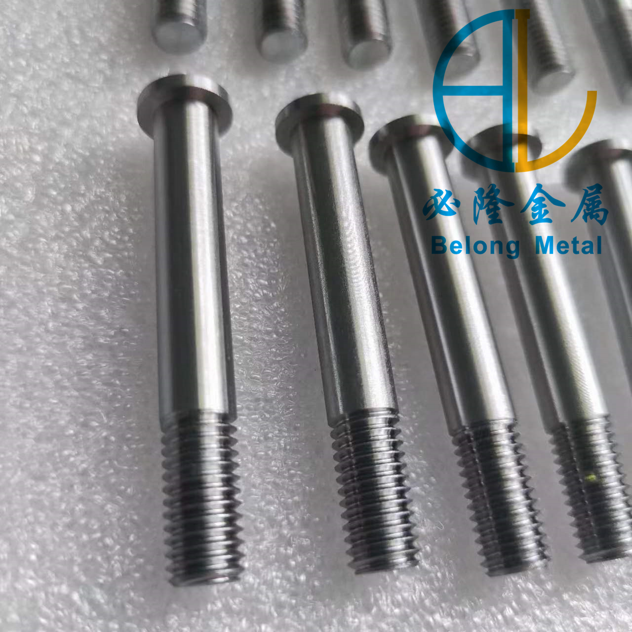 Zr705 Chemical pure zirconium products, zirconium standard parts, screws, nuts, zirconium rod products