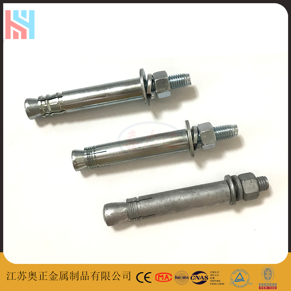 Xilida 304 mechanical anchor bolt rear expansion self cutting bolt single expansion mechanical curtain wall accessories