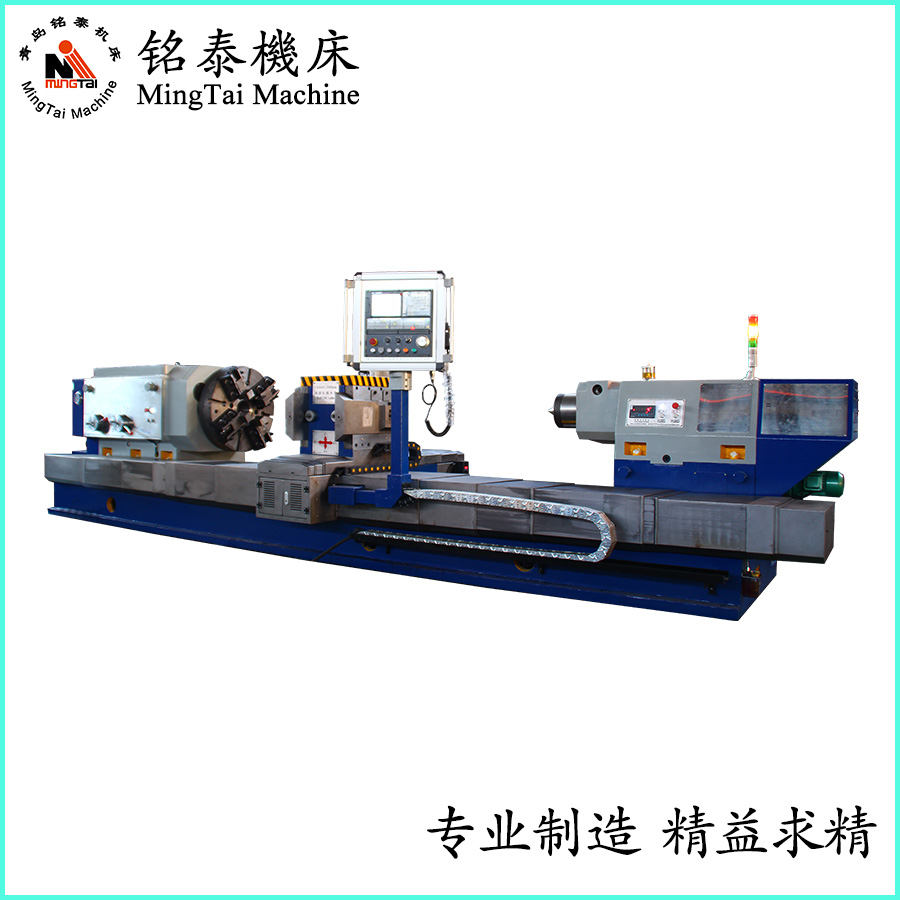 Picture production and manufacturing of large mechanical horizontal lathes, cutting end faces, outer circles, inner grooves, conical surfaces, etc