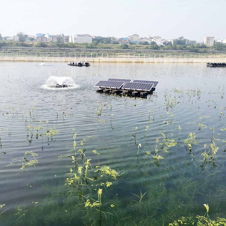 Dongfangyuan Solar Aerator Photovoltaic Power Generation Underwater Oxygen Increasing Equipment for River Regulation