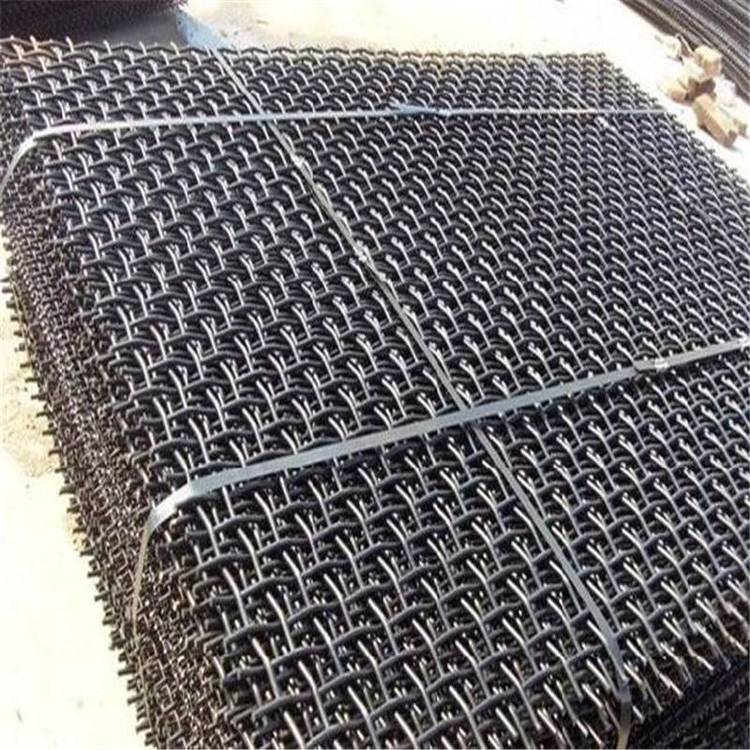 Manganese steel screen, industrial vibrating screen, coarse wire, heavy-duty embossed mesh, 12mm thick steel mesh, supporting customization