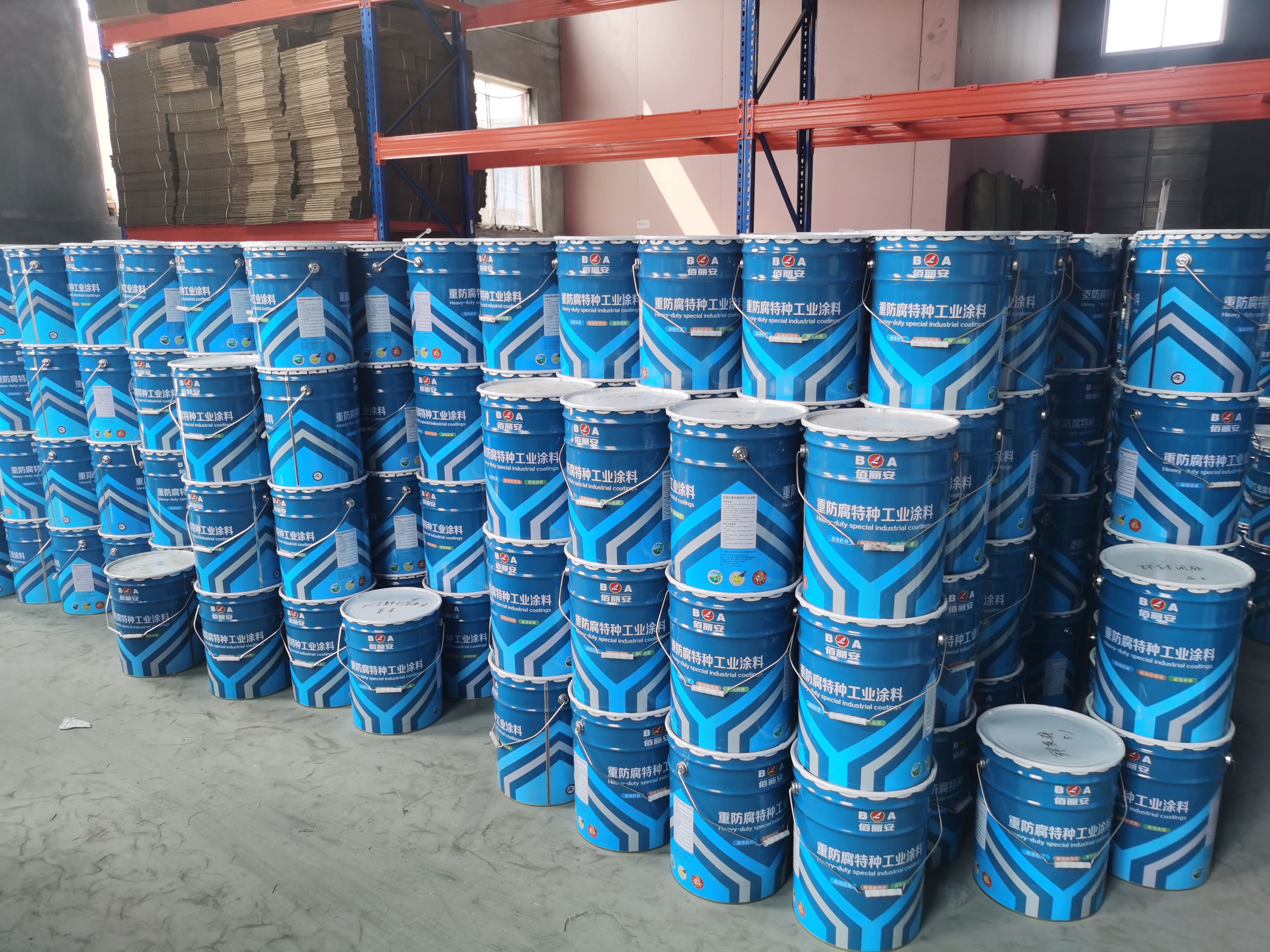 Epoxy glass flake anti-corrosion primer, steel paint, concrete paint, sewage pool anti-corrosion, acid alkali resistance, solvent resistance