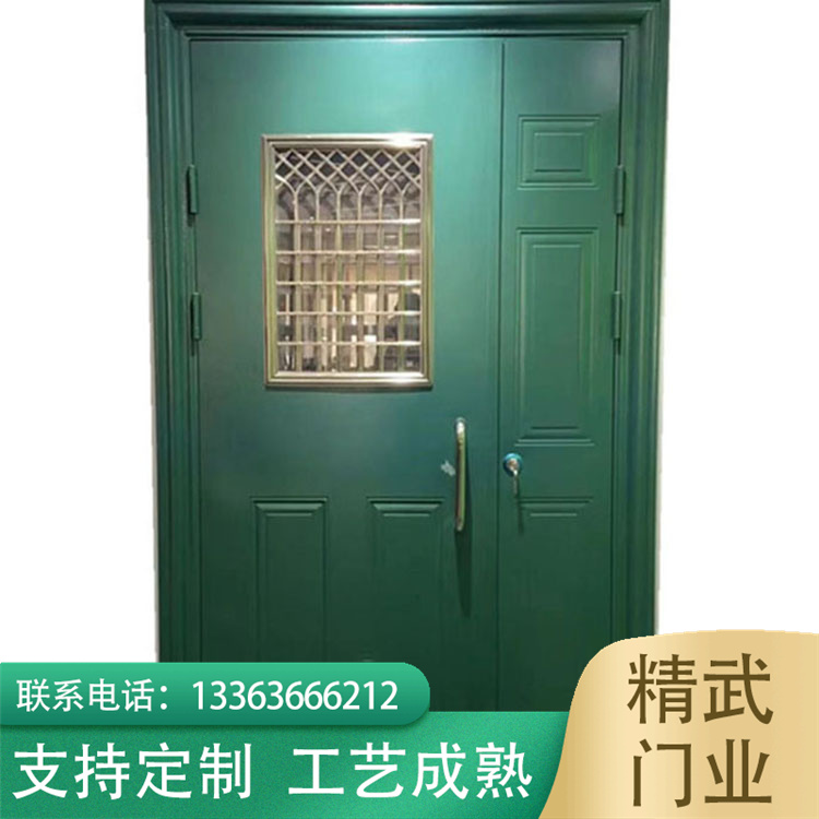 Stainless steel anti-theft intercom door unit system, building door, community glass splicing door, 304 entrance door