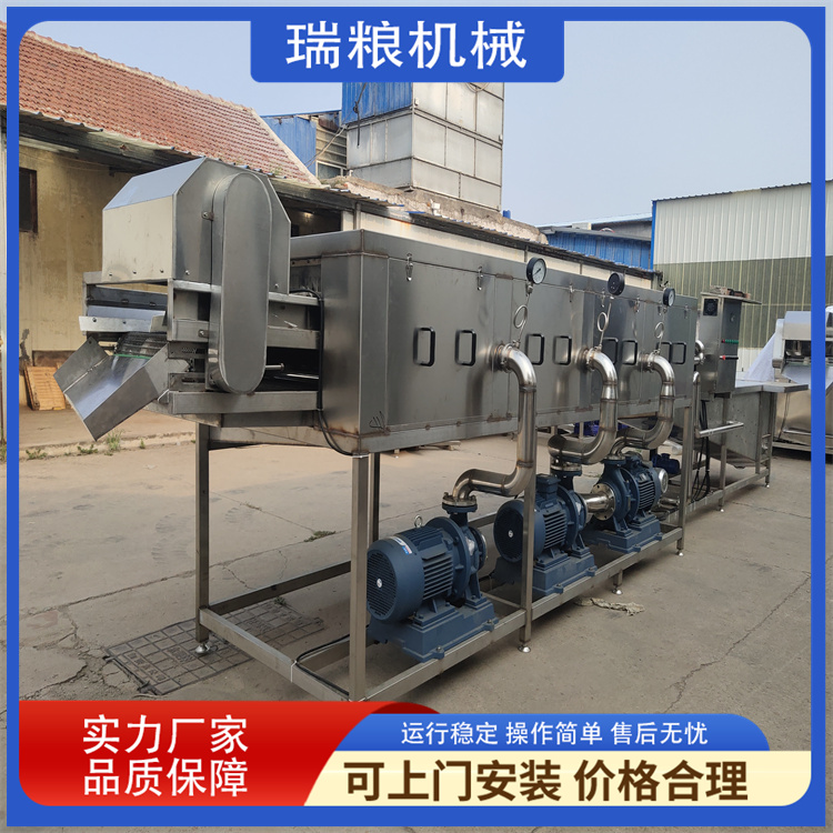 Ruiliang Machinery Production Fresh Ginger Drying Machine Ginger Drying Machine Processing Ginger Slice Drying Production Line