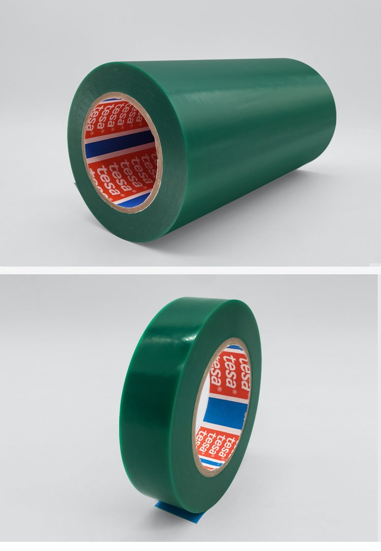 Tesa51136 tape Desa 51136 spray paint shielding flame-retardant green PE film adhesive tape