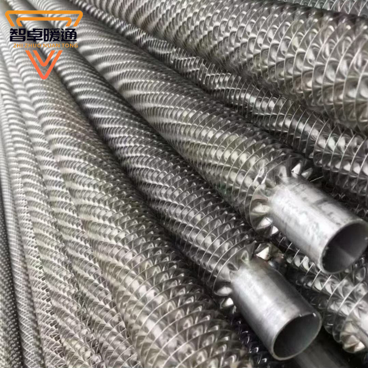 High frequency welded finned tubes, carbon steel wrapped finned heat dissipation tubes for industrial equipment