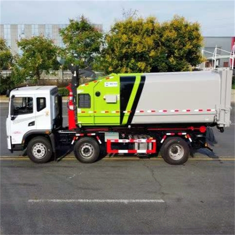 20t vertical garbage treatment equipment hook arm Garbage truck various large, medium and small garbage stations