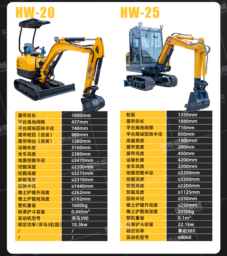 All terrain applicable 10 type small excavator can enter the elevator, with bulldozer, crawler excavator, 360 ° rotating Excavator