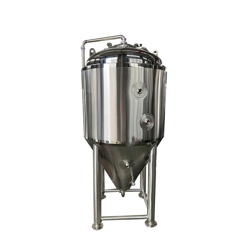 Juyu inclined edge 304 stainless steel conical hopper storage tank funnel fermentation barrel can be customized