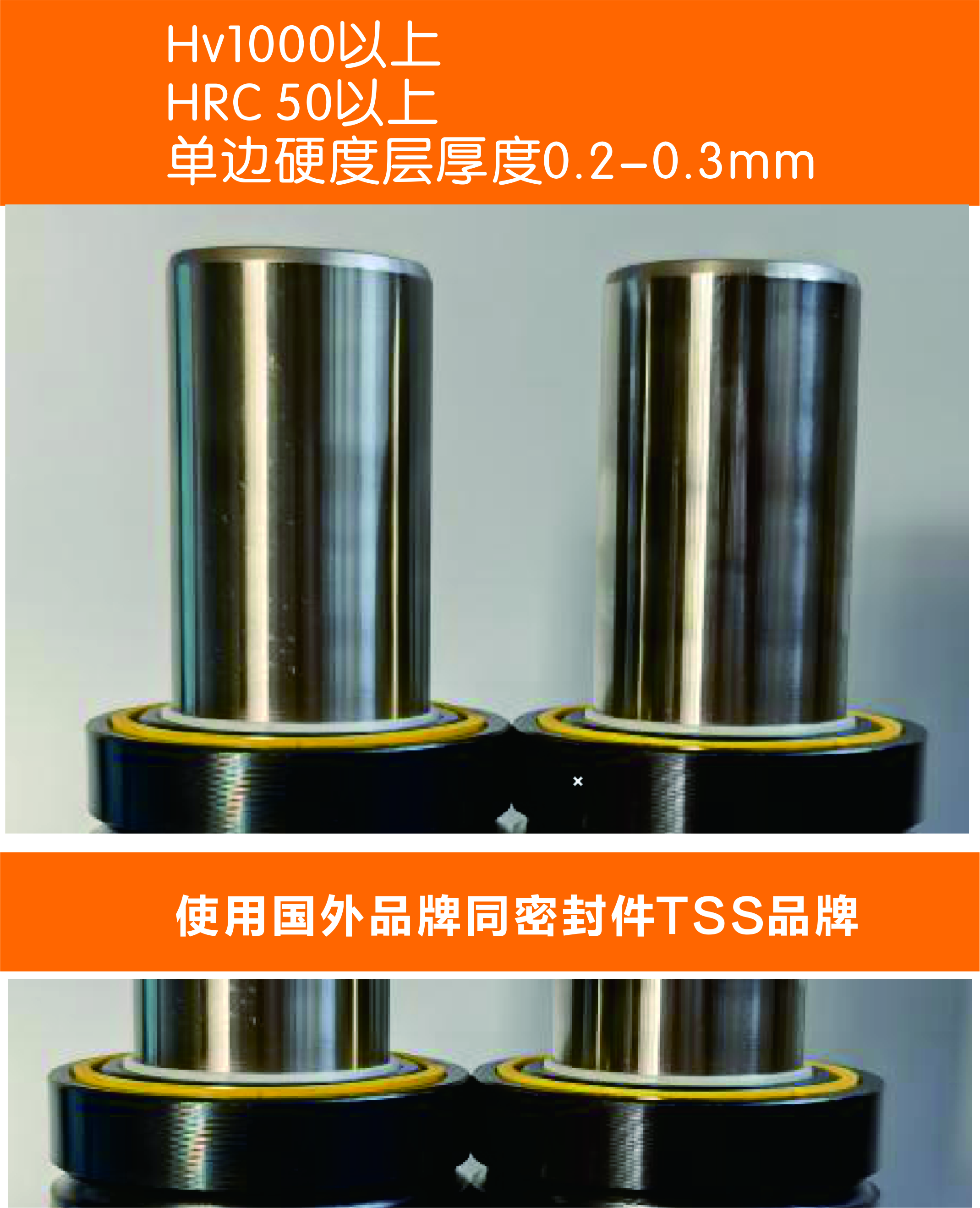 Beibeikang Safety Relief Design TSS Seal Automotive Mold Nitrogen Cylinder YW/FX/BKC/X170-80