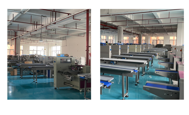 Multifunctional pillow type packaging machine, Niu rolled small biscuit packaging machine, food cookie sealing machine