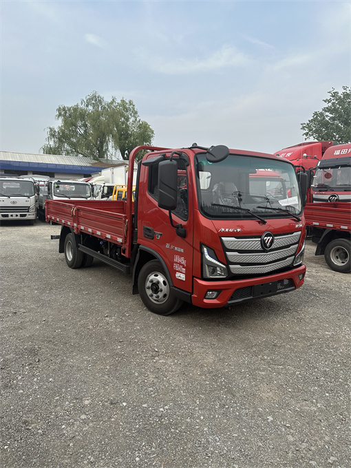 Foton Omako 4m 2 truck Cummins engine wide body 2m 3 inner diameter flat 750 tire