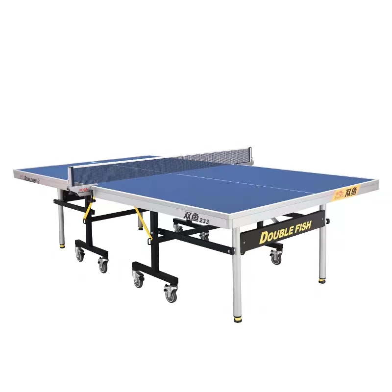 Pisces 233 Black Table WTT Competition Table Tennis Table Commercial Indoor 25MM Panel Thickness Table Wholesale Factory