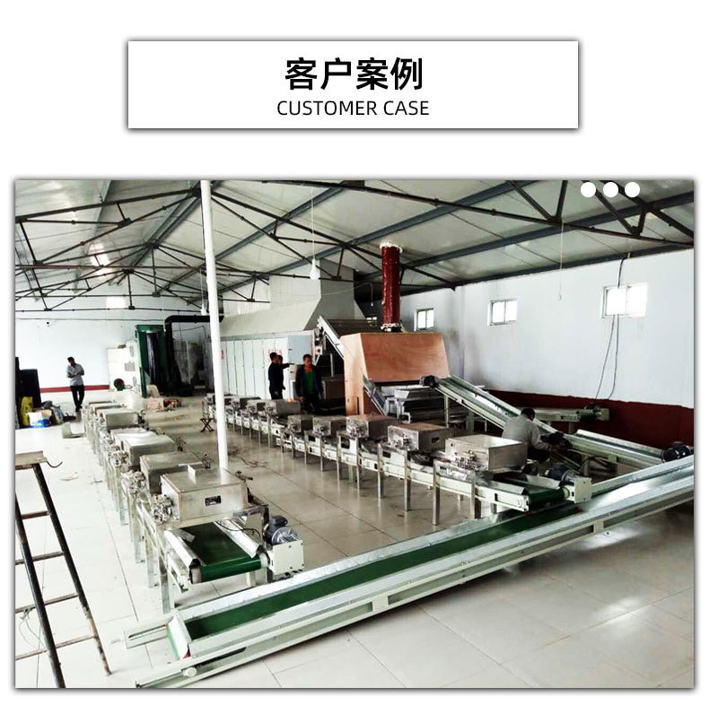 Huazhong drying stainless steel steam flow dryer, black and red goji berry drying equipment, multi-layer belt mesh belt dryer