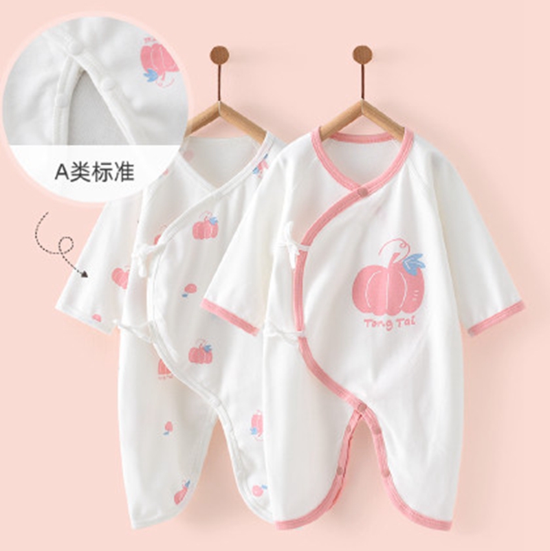 Tong Tai Climbing Suit Soda and Milk Baby Bodysuit Cotton Little Black and Tony Baby Climbing Suit Autumn Edition