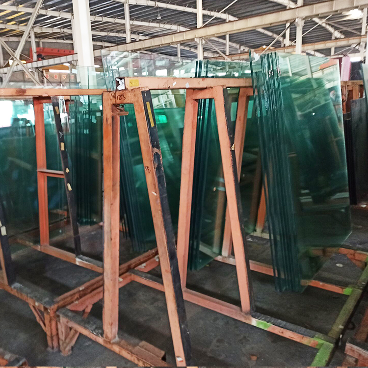 Shengbo 10+10 laminated glass engineering curtain wall building partition office building model, thickness and specifications are complete