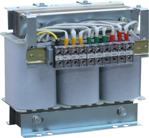 Dry type power transformers use NOMExR insulation material with all copper windings