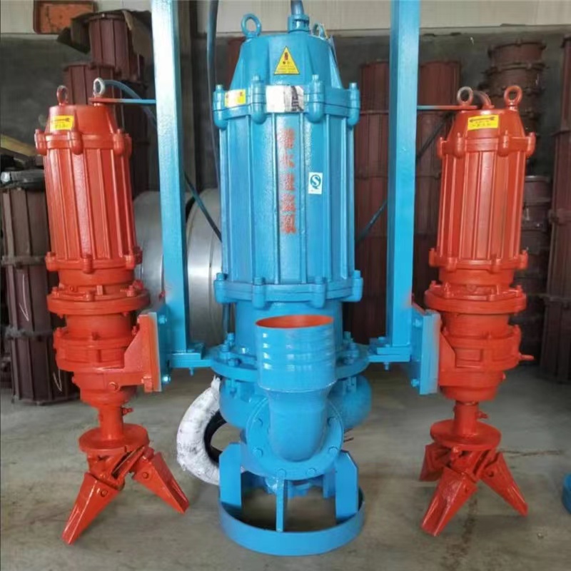 Han Hui Submersible Hole Cleaning Pump 50ZJQ25-30 Reverse Circulation Slag Cleaning Equipment River channel dredging and sediment pumping pump wear resistance