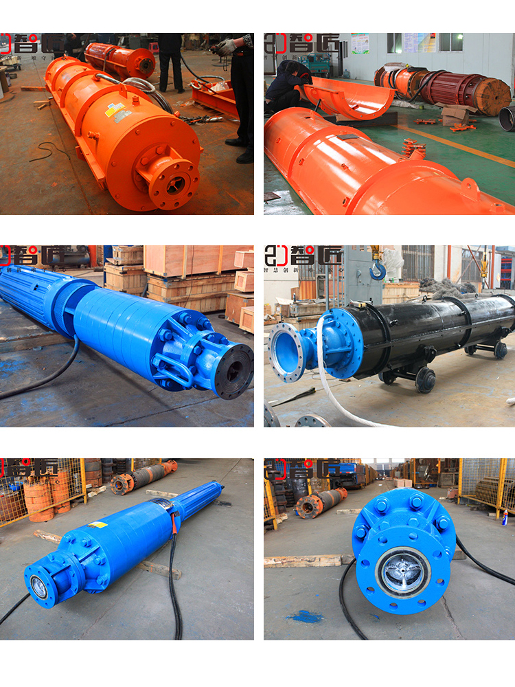 Zhijiang Pump Industry High Flow Corrosion Resistant Pump ZJ500QH-1 Stainless Steel Submersible Pump