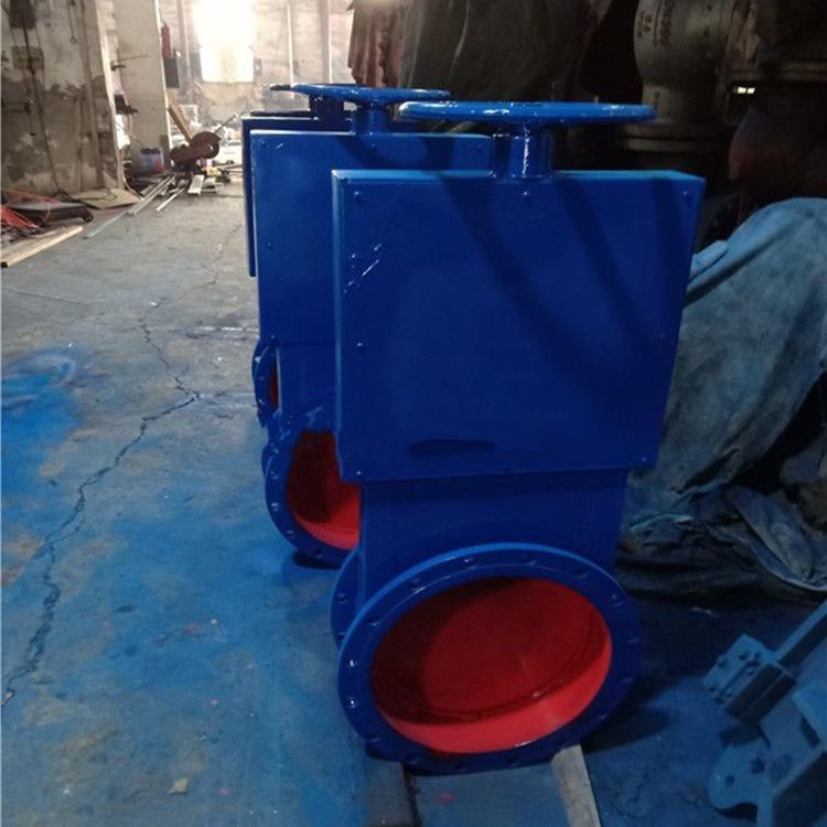 Xinhong Valve MBLC-I Circular Closed Gate Valve Model Welding Flange Stainless Steel