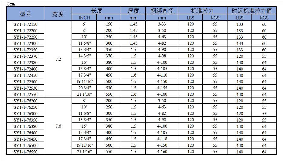 Nylon cable tie, cold resistant Cable tie, 3 * 4 * 5 * 8 * 100 * 150 * 200 * 250 * 300, complete in specifications