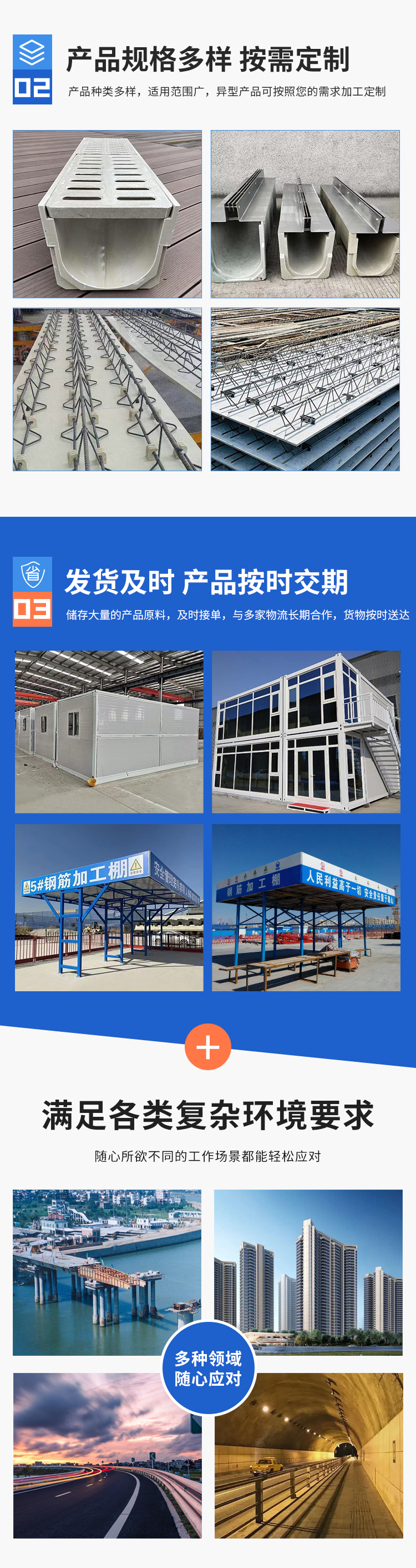 Manufacturer's processing of containerized folding houses for residents, color steel prefabricated houses, with a wide range of uses