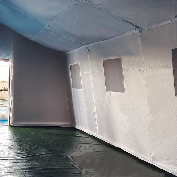 Jingcheng Blue Emergency Tent Customized Humanistic Design, Wind, Rain, Moisture, UV Resistant, Durable