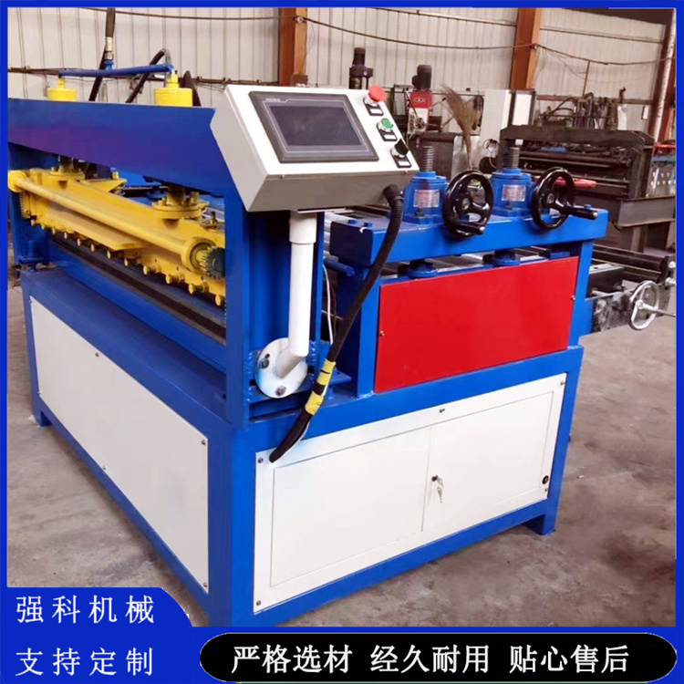 Automatic uncoiling and leveling machine 6mm heavy-duty thick plate uncoiling and leveling machine Qiangke has diverse specifications