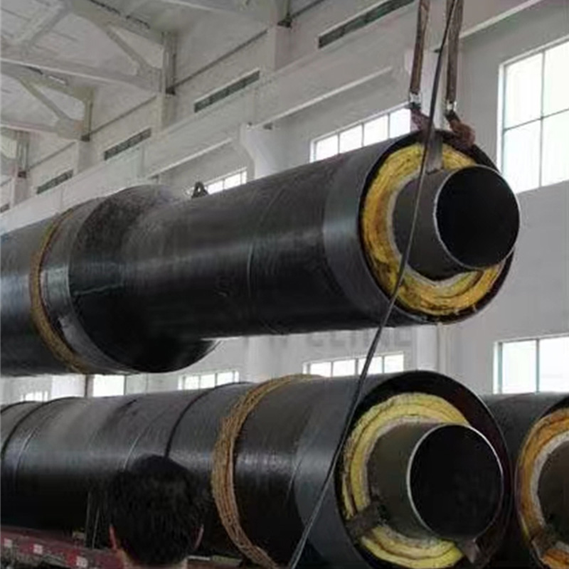 Large diameter coated plastic composite steel pipe for flange connected water transmission pipeline, mining straight seam steel pipe, Dongchen pipeline