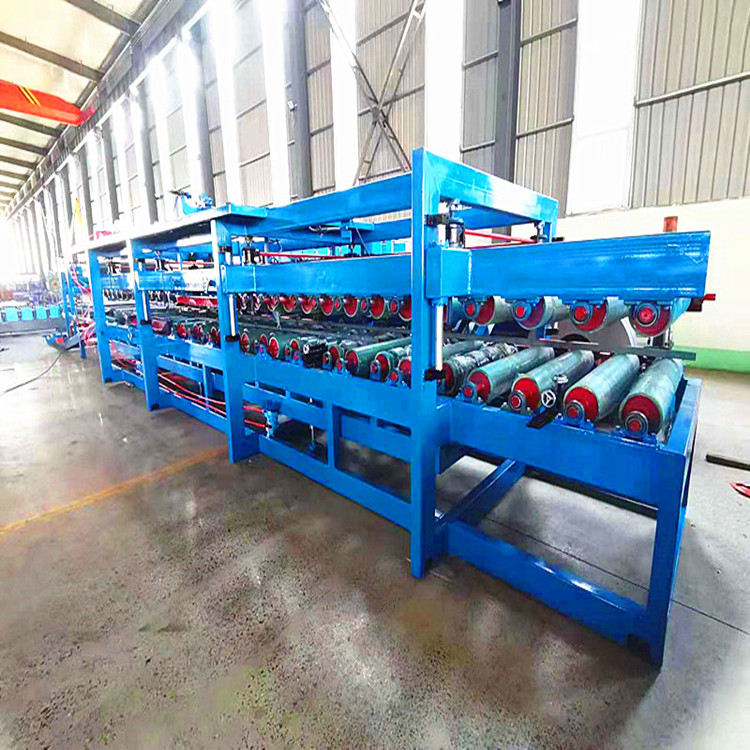 980 new automatic composite board machine Dual purpose sandwich board machine equipment for rock wool foam sandwich board production line