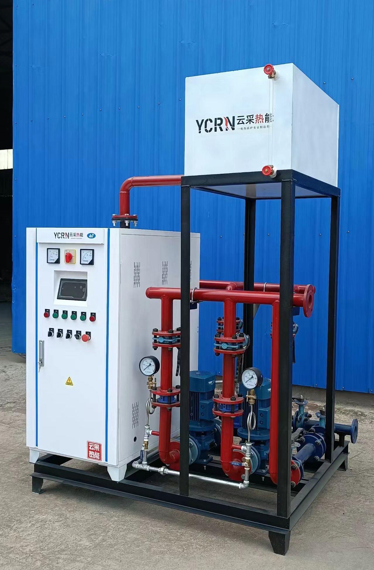 Electromagnetic heating boiler is selected for heating 1000 to 10000 square meters