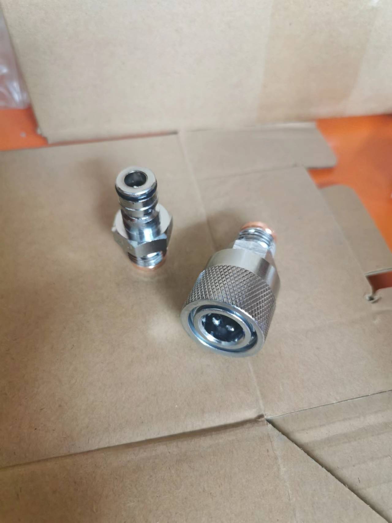 Huaao Quick Change Connector Double Open Closed CJ6CJ8 with Red Copper Cushion High Temperature Resistance M22 * 1.5