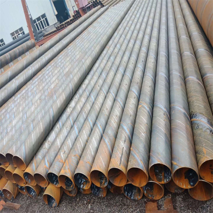 Q235B spiral steel pipe bridge type filter pipe, double-sided Submerged arc welding steel pipe, welded steel pipe for water supply and drainage