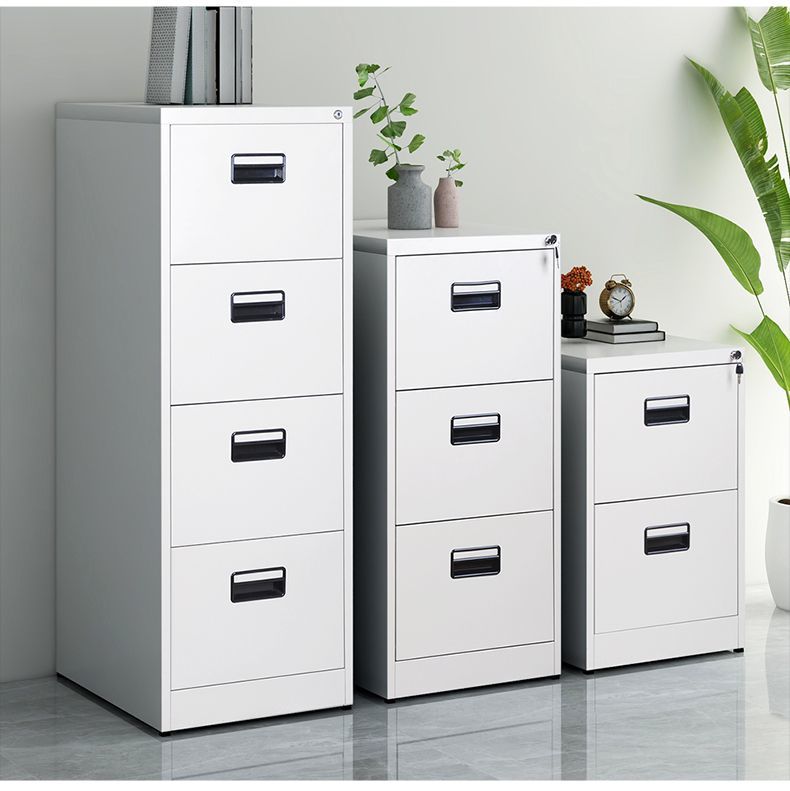 Office information cabinet, desk edge drawer type storage cabinet, steel hanging and salvaging file cabinet