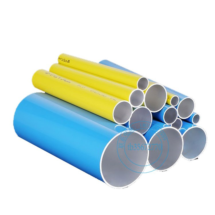 Taijie Gas Transportation Blue Aluminum Alloy Energy Saving Gas Pipe and Air Compressor Super Pipe Manufacturer