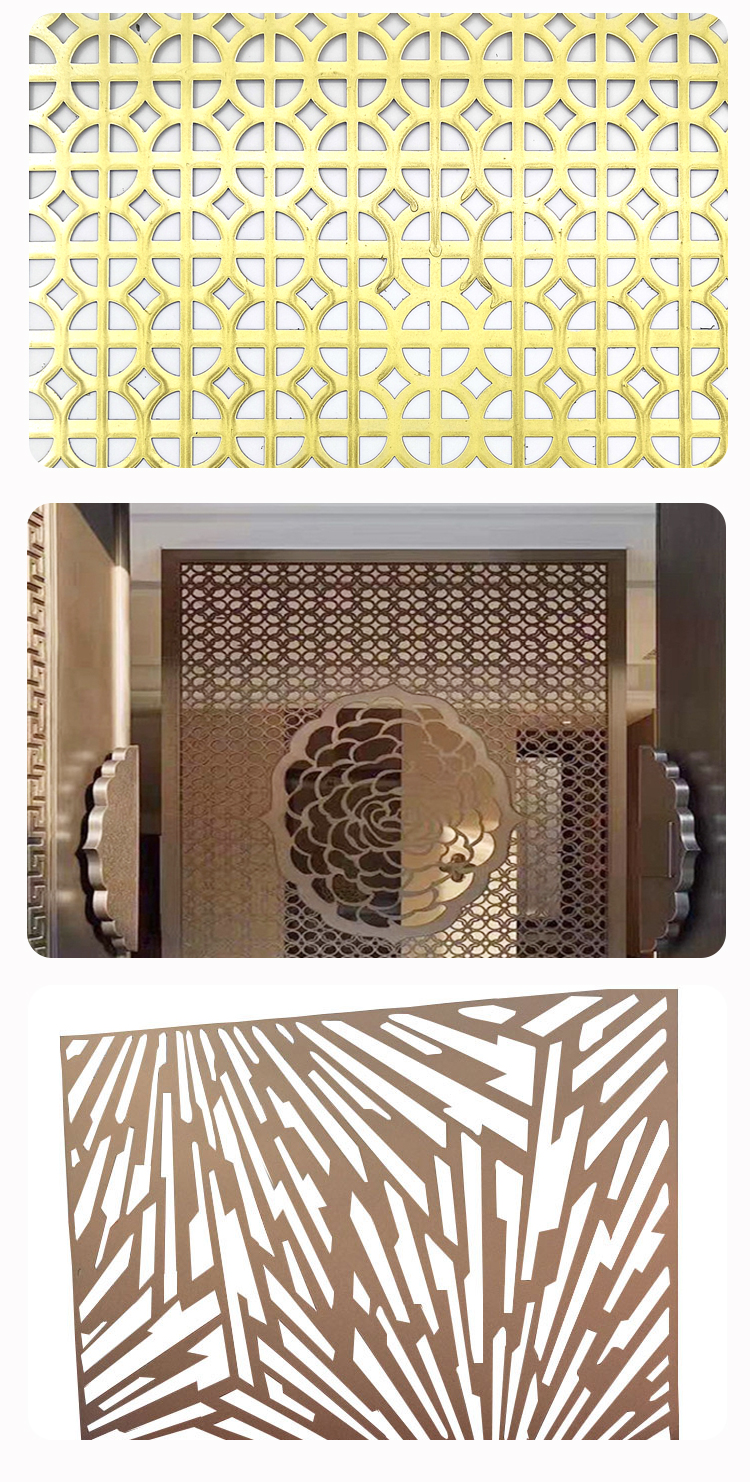 Hollow carved air conditioning cover, fluorocarbon paint, aluminum veneer air conditioning outer protective cover, punching and punching design