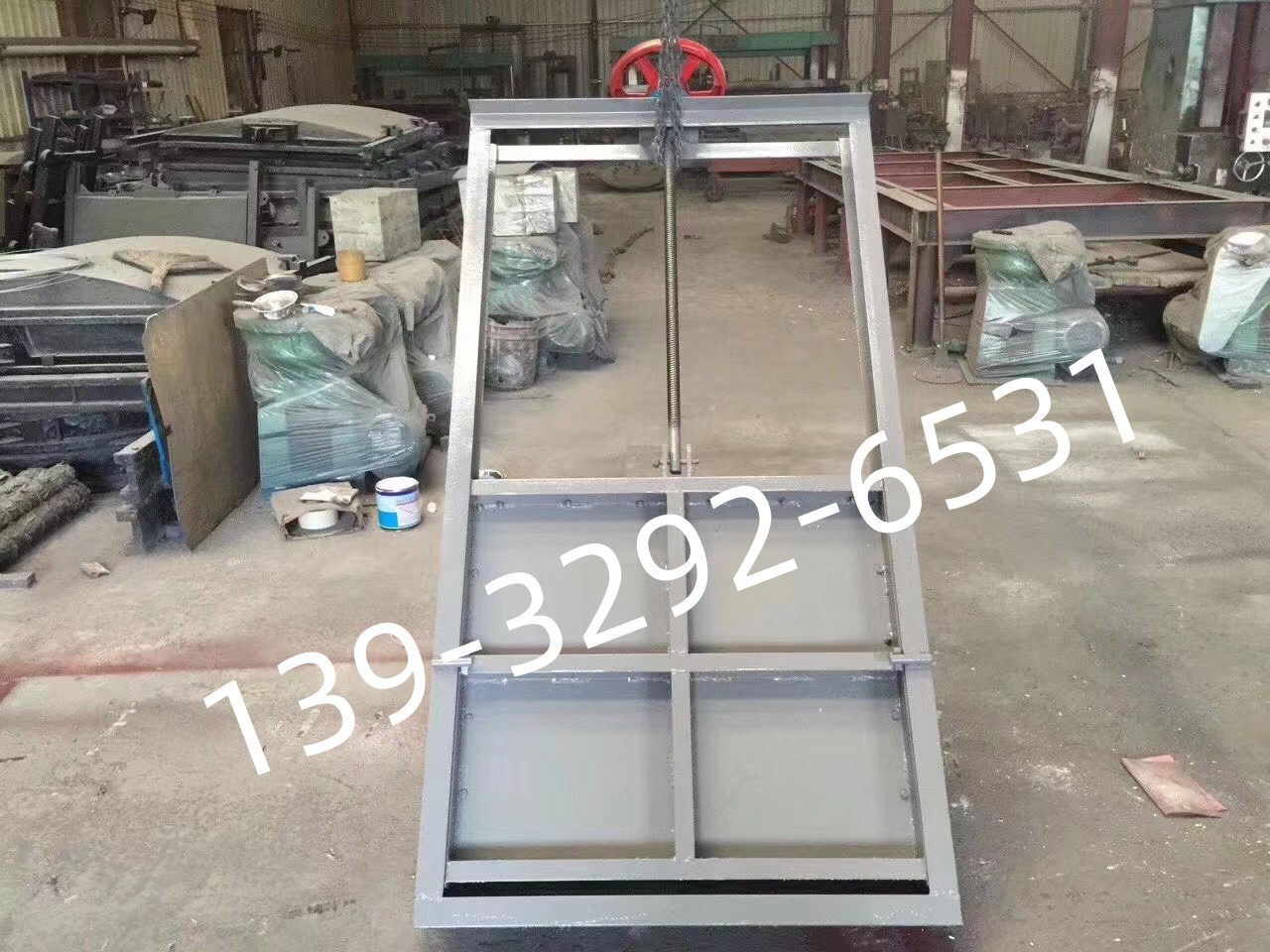 Manufacturer of integrated flat steel square gate specialized gate for reservoir and canal of hydropower station