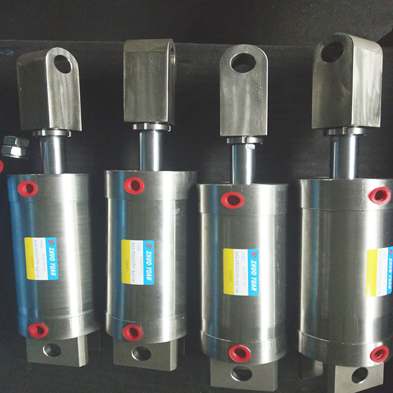 Zhuoyuan Supply Gluing Machine Hydraulic Cylinder HOB Heavy Duty Cylinder Single and Double Ear Gluing Equipment