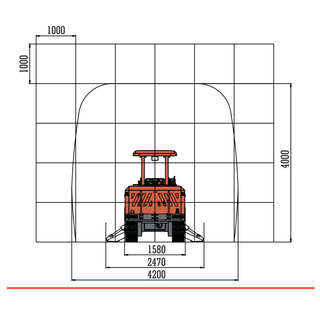 Difeng Tunnel Excavation Rock Drilling Trolley Horizontal Drill Arm Dual Power Crawler Walking DF12A-1BCD