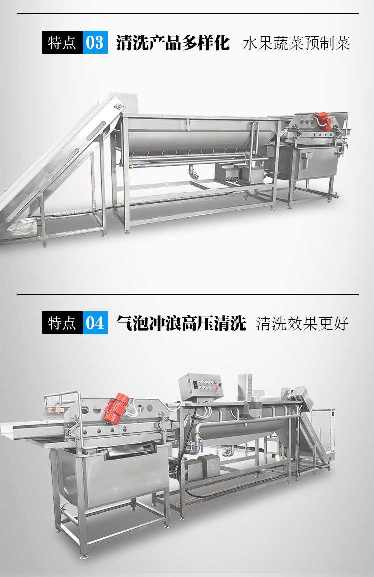 Prefabricated vegetable assembly line processing equipment, fully automatic complete set of clean vegetable processing production line, Yingjie Machinery