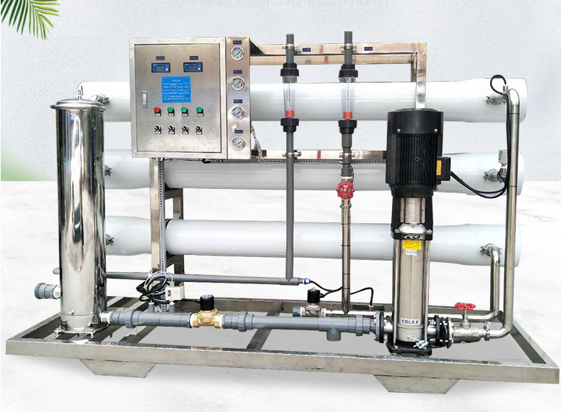 Large industrial water treatment equipment bipolar reverse osmosis equipment soft water equipment Ultrapure water equipment customized production