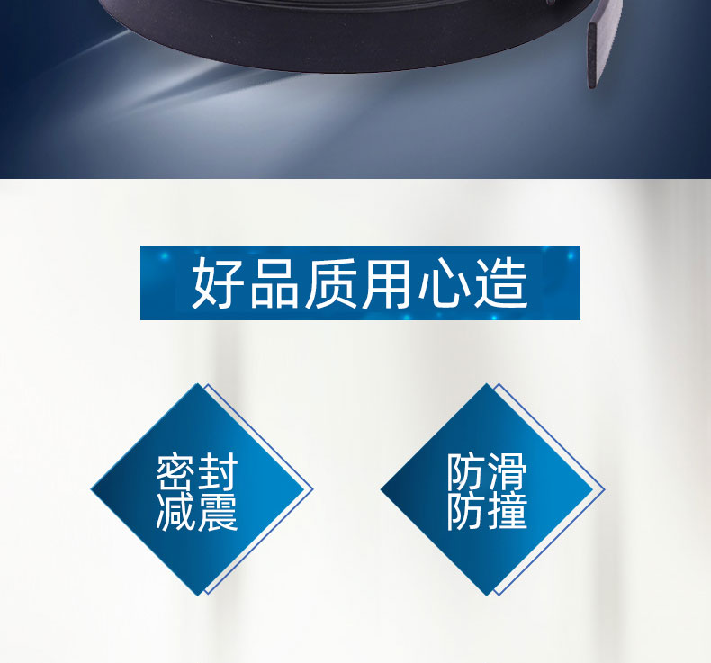 Minghongda Dingqing sealing strip, fluorine rubber strip, rubber round strip, oil resistant, wear-resistant, NBR solid