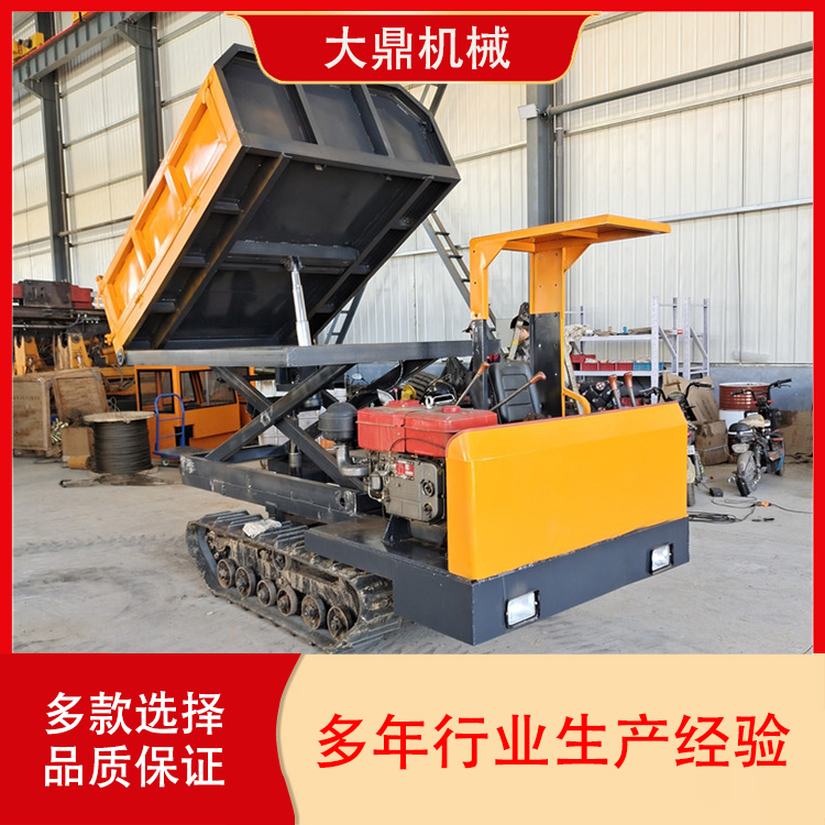 Crawler transport vehicles can be customized for various tonnage, all terrain climbing tigers, agricultural use, lifting, and self unloading