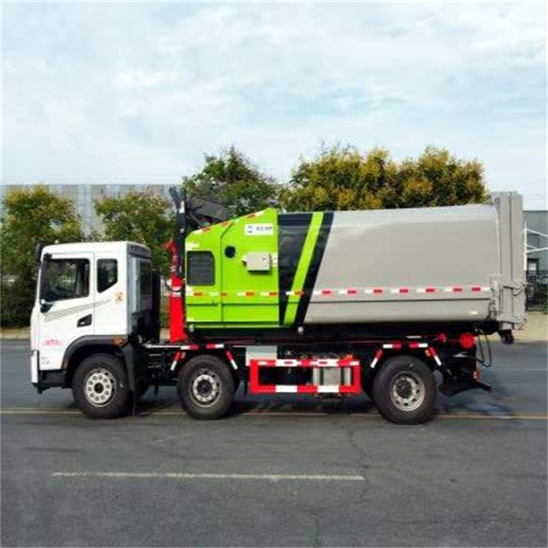 20t vertical garbage treatment equipment hook arm Garbage truck various large, medium and small garbage stations